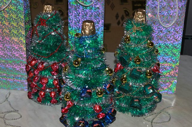 Ёлочное шампанское... Подарочки своими руками (фото 6)