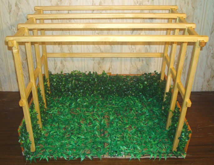 Мастер-класс: Беседка в восточном стиле для Лизы и Веры