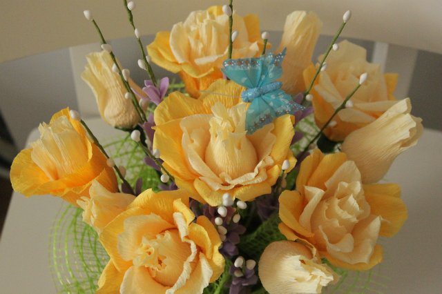 Еще несколько букетиков к праздникам (фото 7)