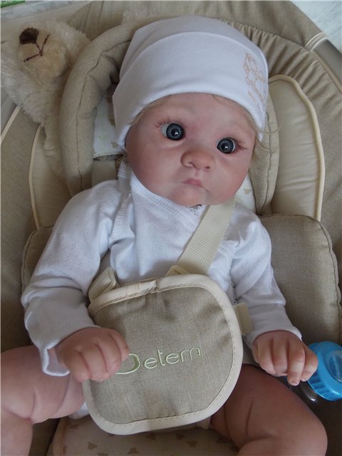 Котенок Савушка, мой забавный глазастик реборн. Детская Светланы Матляк