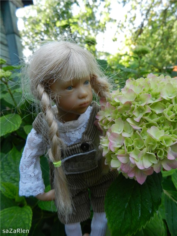 Цветочное настроение... Himmelschlusselchen от Annette Himstedt (фото 8)