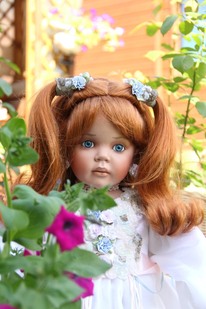 Очаровательная Ангелика — Фарфоровые куклы Donna Rubert (Руберт): The Doll Artworks (фото 7)