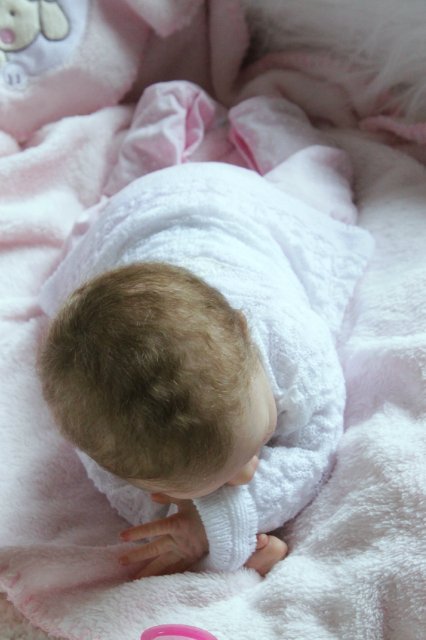 Розана - цветочек, роза... Куколка реборн Виктории Вишни