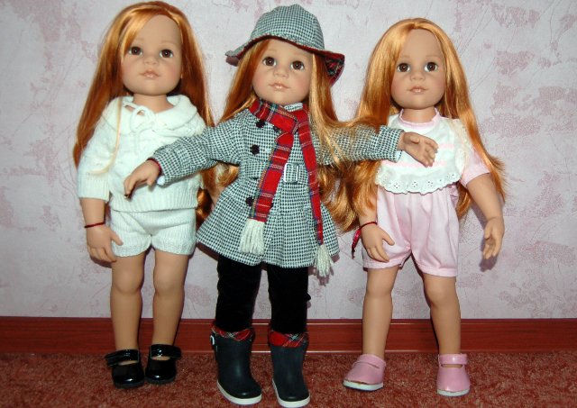 Мои новые рыжики Готц — Куклы Gotz (Готц): Ханна