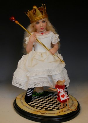 Королева Алиса на праздник зовет или Опять в Зазеркалье. Куклы Diane Keeler из цикла Alice in Wonderland