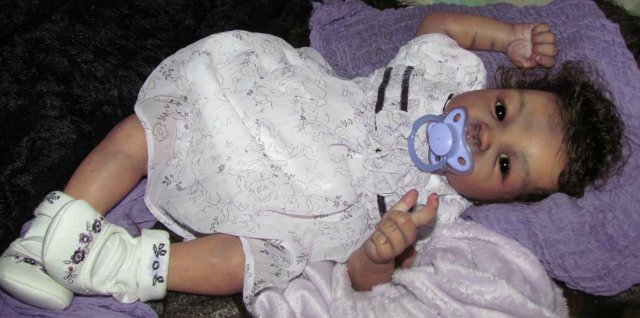 Новые глаза стекло для этнических реборнов (фото 6)