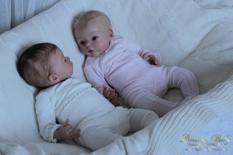 Мы двойняшки! Куклы реборн Анастасии Бочковой