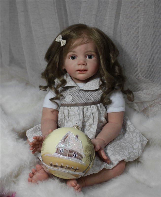 Машенька - маленькая заинька. Куклы реборн Анастасии Гангало