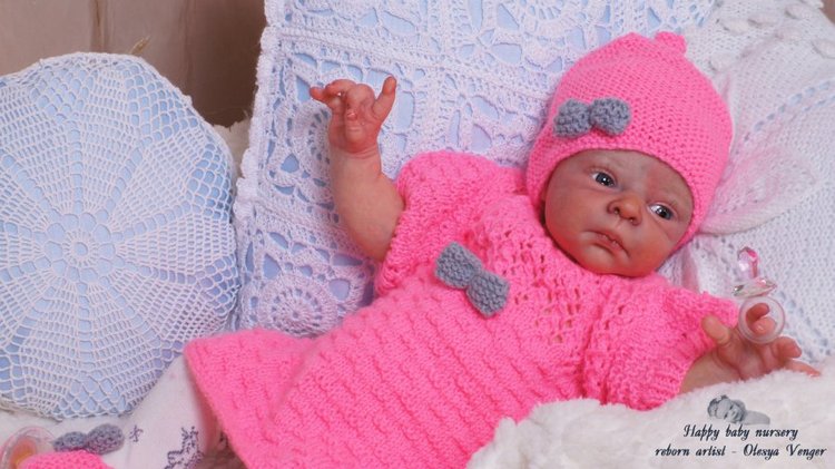 Моя милая Саманта. Кукла реборн Олеси Венгер (фото 9)