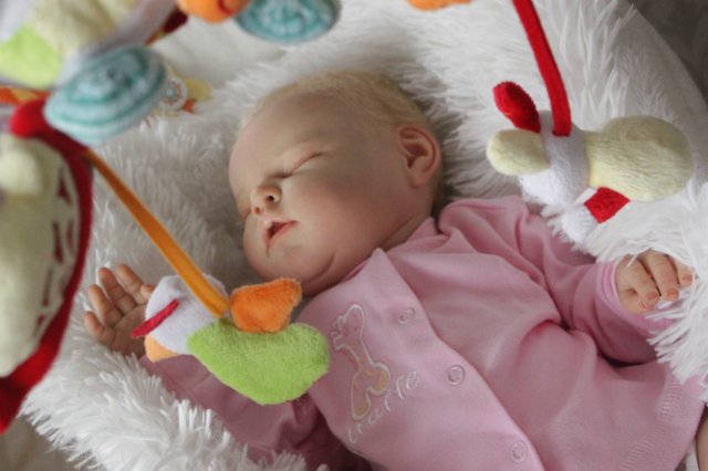 Еще одно спящее солнышко... Ноашечка... Куколка реборн Виктории Вишни (фото 6)