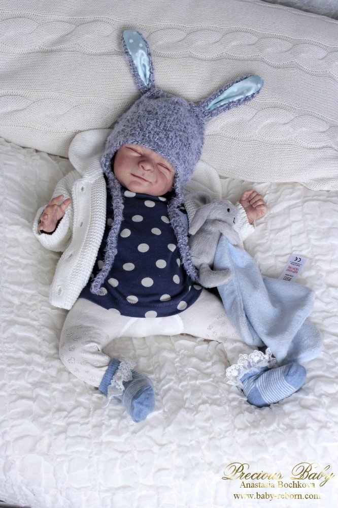 Первая улыбка... Кукла реборн Анастасии Бочковой