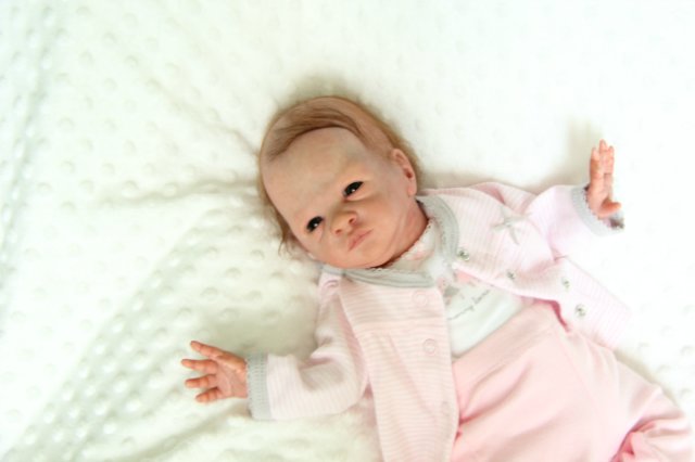 Крошка Мэгги. Кукла реборн Саутер Антонины