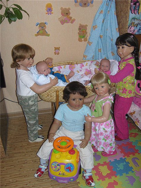 Наш домашний ясли-сад. Старшая группа. Куклы Моники Левениг | Бэйбики Наш домашний ясли-сад. Старшая группа. Куклы Моники Левениг