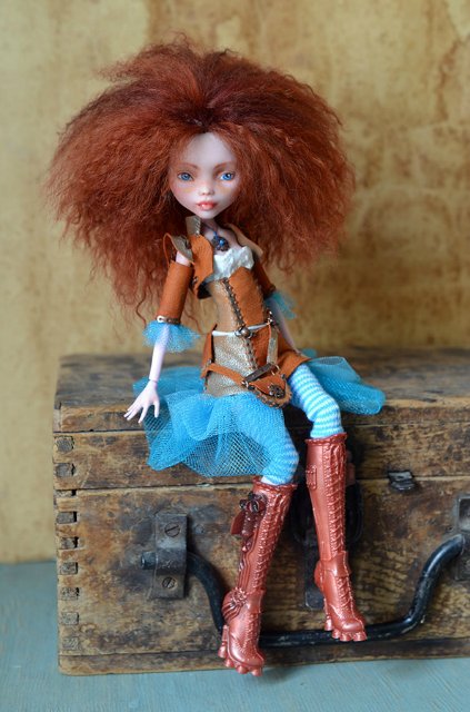 ООАК Дракулауры из Monster High. Версия 2