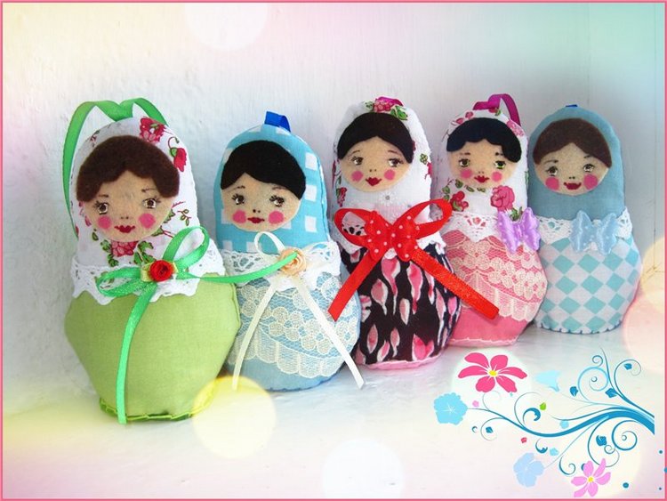 Авторские куклы Матрёшки — Куклы и игрушки Тильда (Tilda): фото (фото 2)