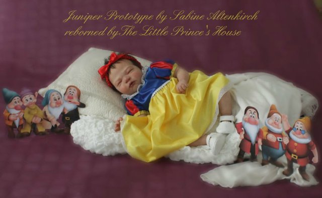 Прекрасная спящая белоснежка Прототип молда Juniper kit by Sabine Altenkirch (фото 2)