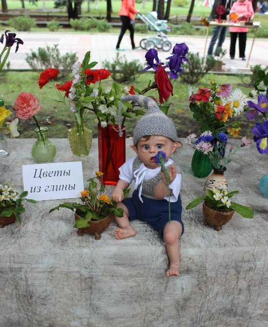 Фестиваль Котофест в Пятигорске. Куклы реборн Елены Ядриной