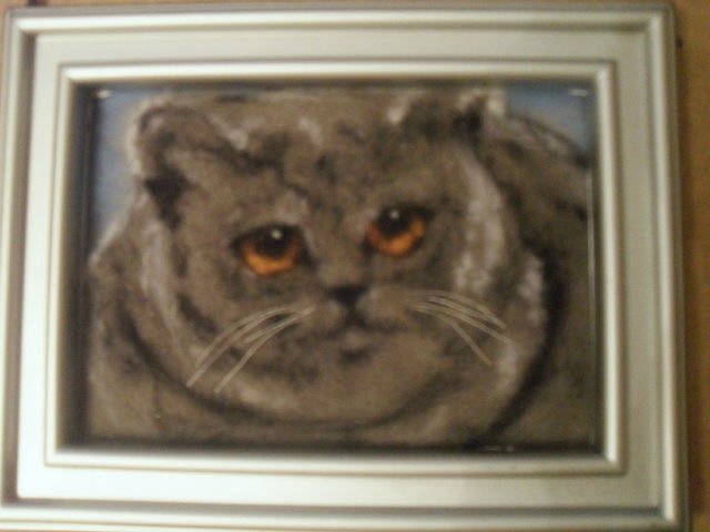 Картины из шерсти. Подборка