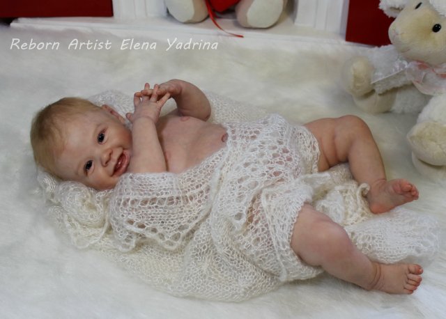 Первый праздник малыша. Куклы реборн Елены Ядриной (фото 9)