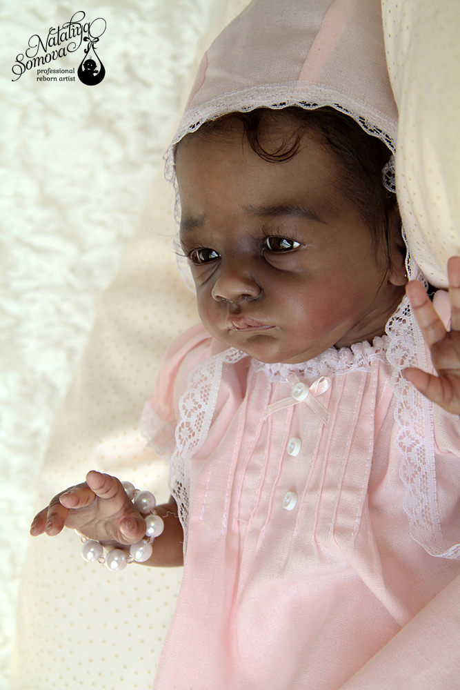 Эвелина. Шоколадка реборн Наталии Сомовой (фото 8)