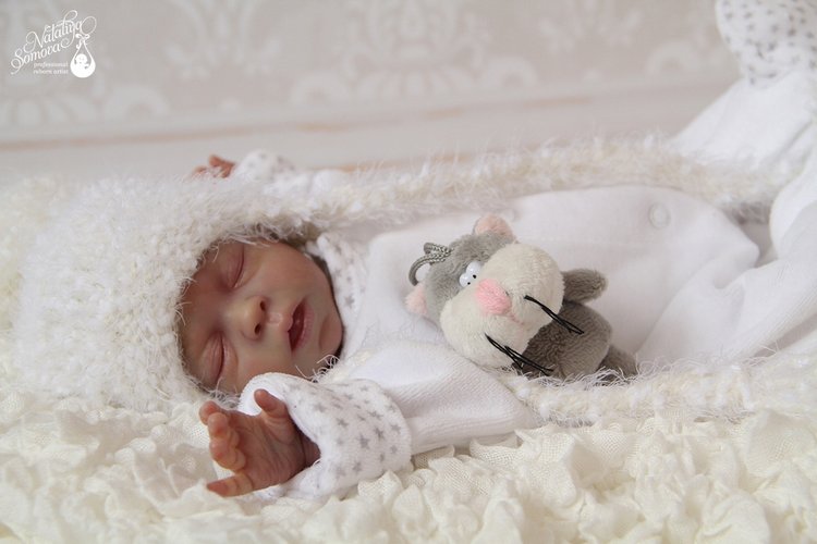 Моя маленькая ягодка Яна. Кукла реборн Наталии Сомовой