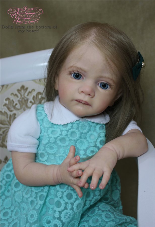 Дарина. Мой Прототип реборн Фрида от Каролы Вегерих