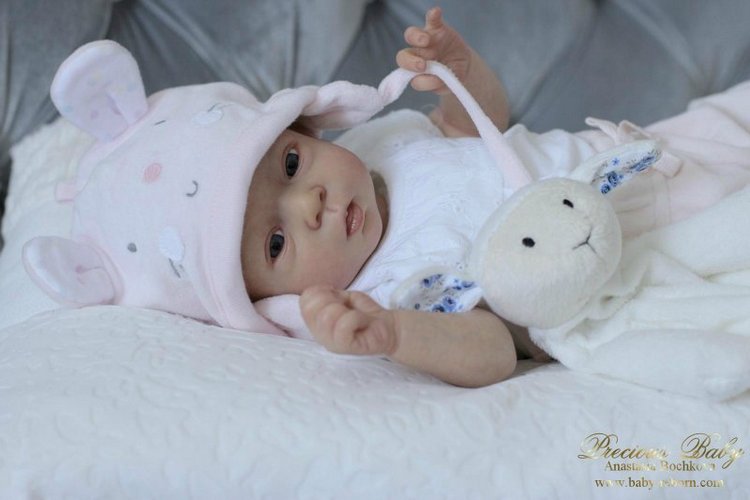 Маленькая капелька - Аделия! Кукла реборн Анастасии Бочковой