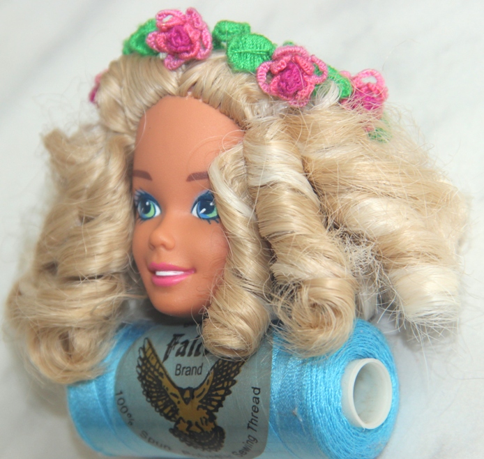 Простушка и розовый куст — Реставрация и преображение кукол: ремонт