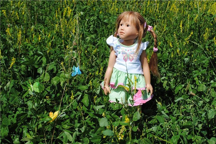 Летняя прогулка милой девочки Паулы Heidi Plusczok (фото 2)