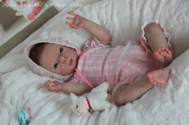 Аделиночка 2... Куколка реборн Виктории Вишни