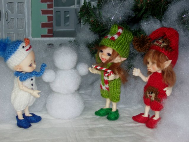 Зимние истории от Таниты. История 2 "Снеговик" (фото 9)