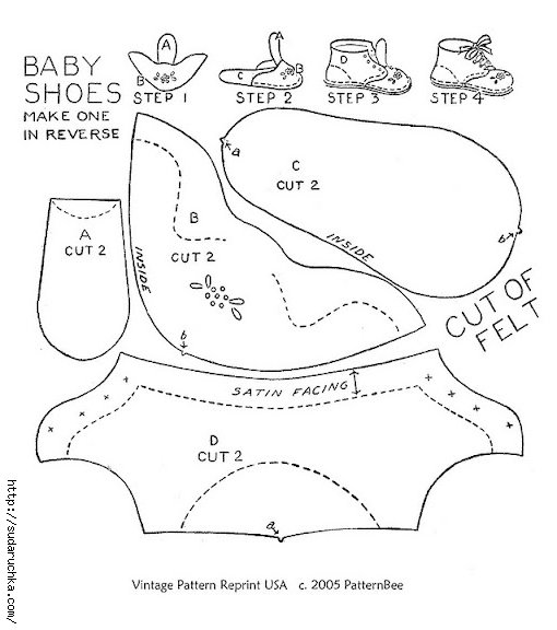 Наши ножки будут обуты — Одежда и обувь для кукол своими руками: фото (фото 6)