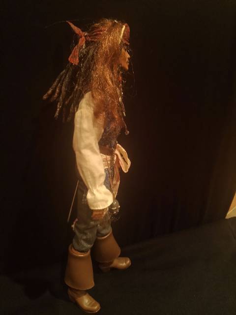 Джек Воробей ооак - портретная кукла (фото 2)