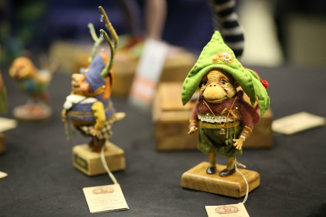 Великолепие выставки "Искусство Куклы" 11 декабря 2015 г