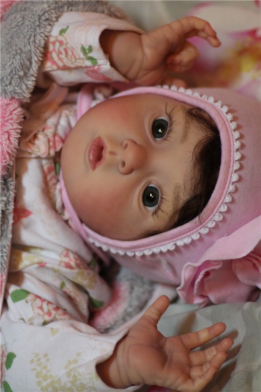 Татка - малышка реборн из молда Тиффани от Натали Блик
