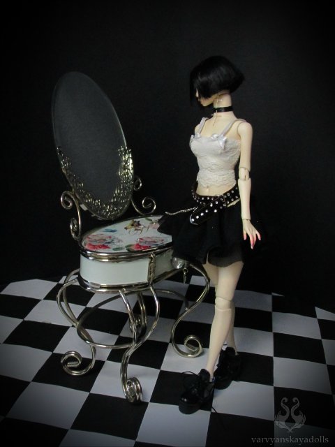 Полиуретановая шарнирная кукла Матильда (фото 2)