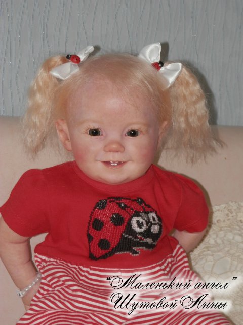 Божья коровка по имени Эмилия. Кукла реборн Шутовой Анны