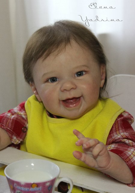 Дарю свою улыбку! Куклы реборн Елены Ядриной (фото 7)