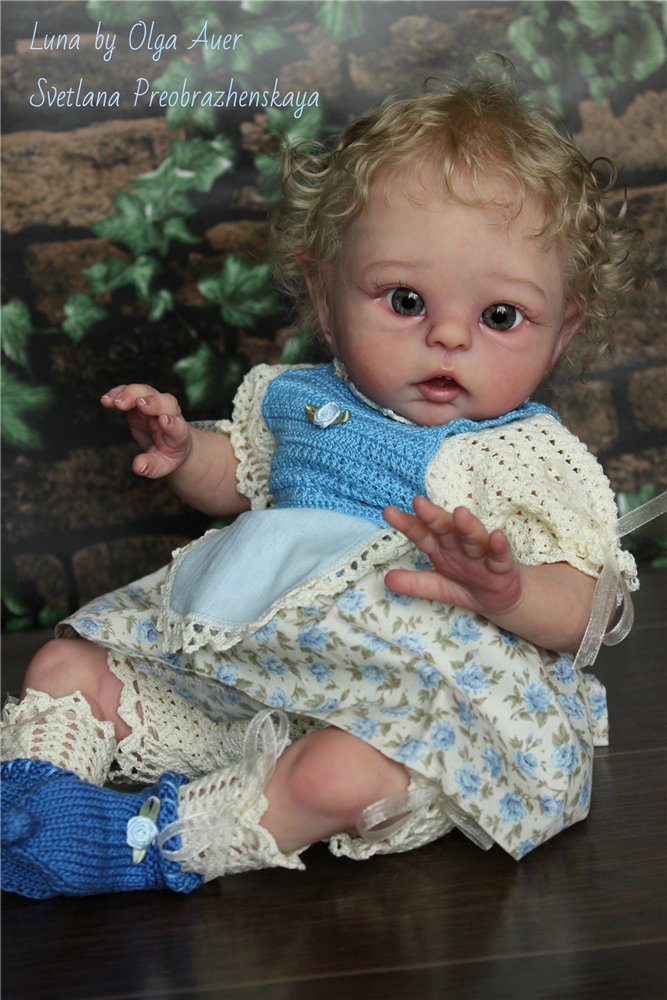 Эльф Luna by Olga Auer, мой прототип. Кукла реборн Светланы Преображенской