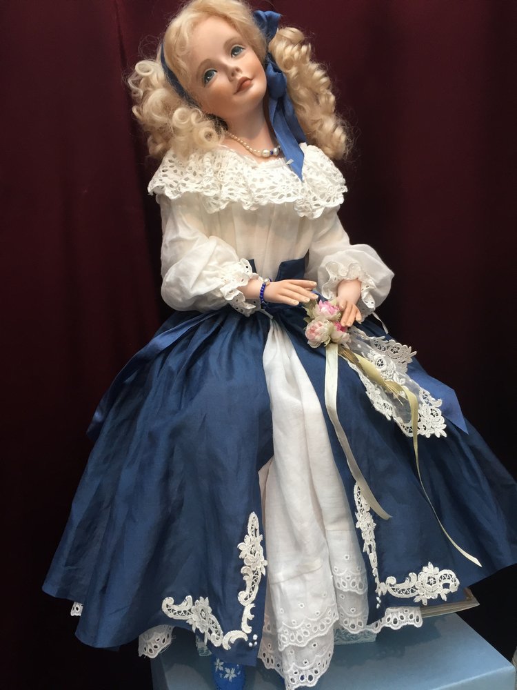 В предвкушении осенней Тишинки… Авторские куклы Маргариты Ивановой (фото 9)