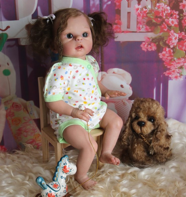 Луночка — Куклы Реборн (Reborn): работы мастеров (фото 9)