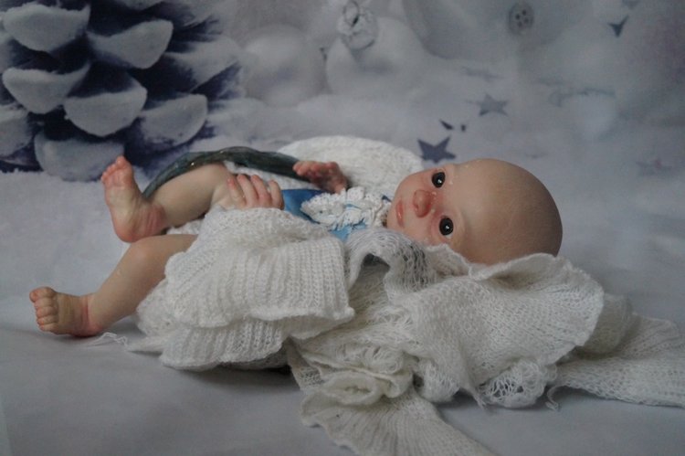 Зимний эльф Снежан — Куклы Реборн (Reborn): работы мастеров