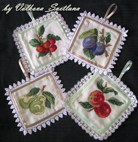 Вышивка в интерьере — Вышивка крестиком