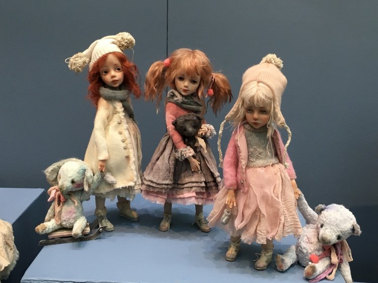 Выставка кукол в Гостином дворе - декабрь 2017 - мой взгляд - часть 2