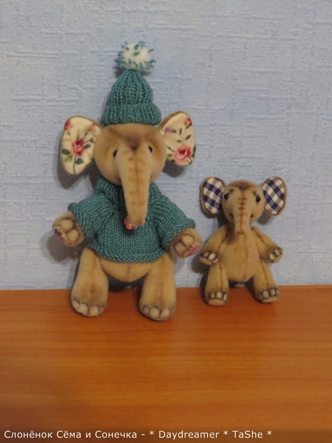Третий слон... слоненок — Авторские мишки Тедди и друзья: фото
