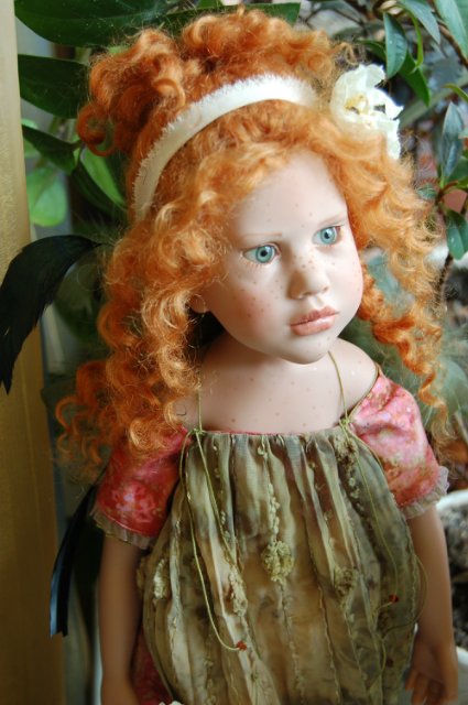 Коллекционная кукла Rosa Canina - эльф, что живёт в моём доме