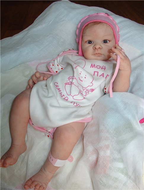 Мамина радость. Кукла Реборн из молда Джилл | Бэйбики Мамина радость. Кукла Реборн из молда Джилл (фото 2)