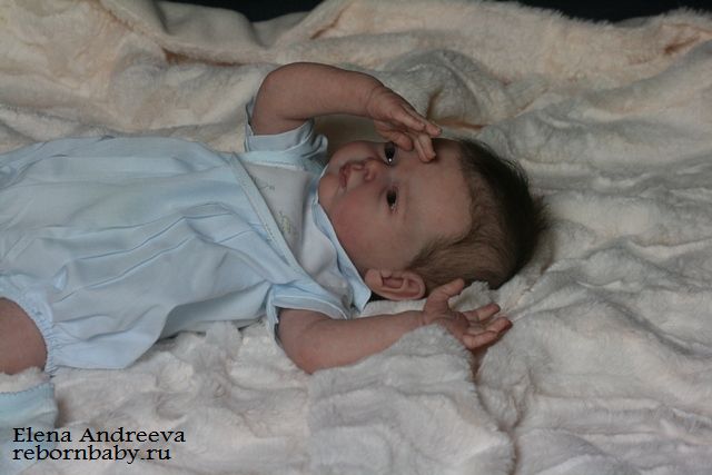 Малыш Джейкоб. Кукла реборн Елены Андреевой (фото 9)