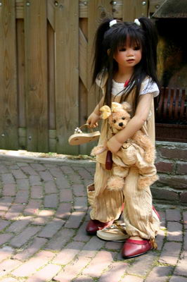 SETINA - шалунья и красавица от Annete Himstedt, коллекция 2008 года (фото 5)