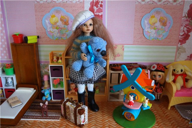 Про девочку, которая нашла своего мишку